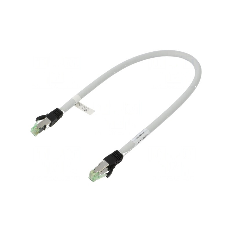 Patch cord S/FTP Cat 8 0,5m 24AWG LSZH gri | Electronic-mag.ro | Componente Electronice Patch cord S/FTP Cat 8 0,5m 24AWG LSZH gri | Electronic-mag.ro | Componente Electronice