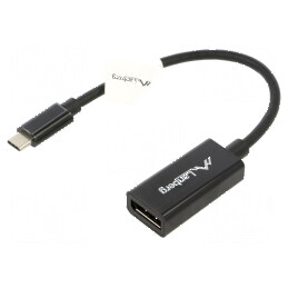 Cablu adaptor USB 3.1 DisplayPort USB C nichelat | Electronic-mag.ro | Componente Electronice