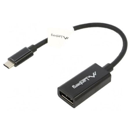 Cablu adaptor USB 3.1 DisplayPort USB C nichelat | Electronic-mag.ro | Componente Electronice