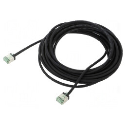 Cabluri patch U/FTP Cat 8.1 5m 32AWG LSZH negru | Electronic-mag.ro | Componente Electronice