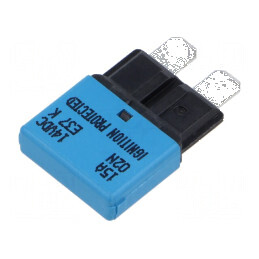 Siguranţă termică 15A 14VDC auto 20,5mm E37 | Electronic-mag.ro | Componente Electronice