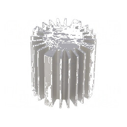 Radiator LED 50mm x 50mm | Electronic-mag.ro | Componente Electronice