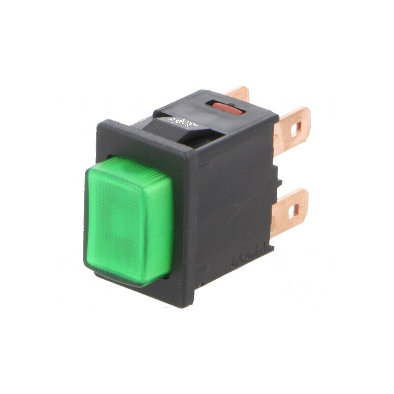 Comutator DPST 12A/250VAC OFF-ON acţionat prin apăsare Poz 2 | Electronic-mag.ro | Componente Electronice