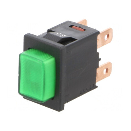 Comutator DPST 12A/250VAC OFF-ON acţionat prin apăsare Poz 2 | Electronic-mag.ro | Componente Electronice