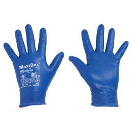 Mănuşi de protecţie MaxiDex® albastră, Dimensiune 7 | Electronic-mag.ro | Componente Electronice