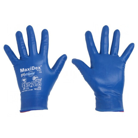 Mănuşi de protecţie MaxiDex® albastră, Dimensiune 7 | Electronic-mag.ro | Componente Electronice