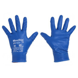 Mănuşi de protecţie MaxiDex® albastră, dimensiune 8 | Electronic-mag.ro | Componente Electronice