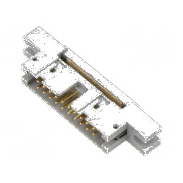Conector IDC mufă tată 20 pini 1,27mm pentru cablu-bandă 1A | Electronic-mag.ro | Componente Electronice
