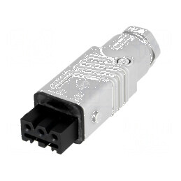 Conector dreptunghiular ST mufă mamă PIN 3 cositorit IP54 | Electronic-mag.ro | Componente Electronice