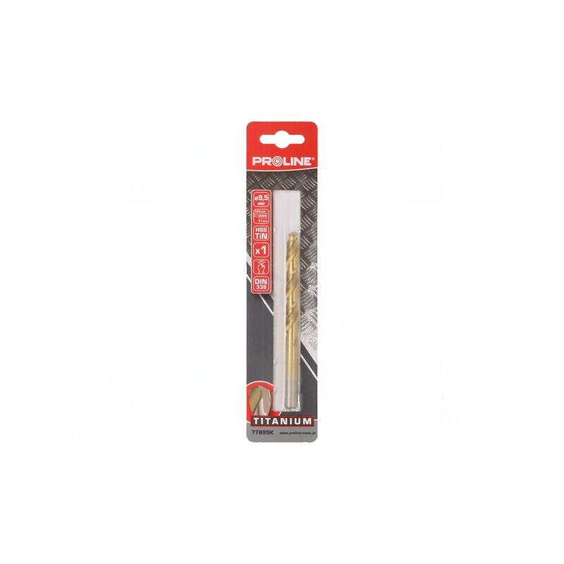 Burghiu pentru metal Ø: 9.5mm cu lamă ascuțită, ambalaj blister | Electronic-mag.ro | Componente Electronice
