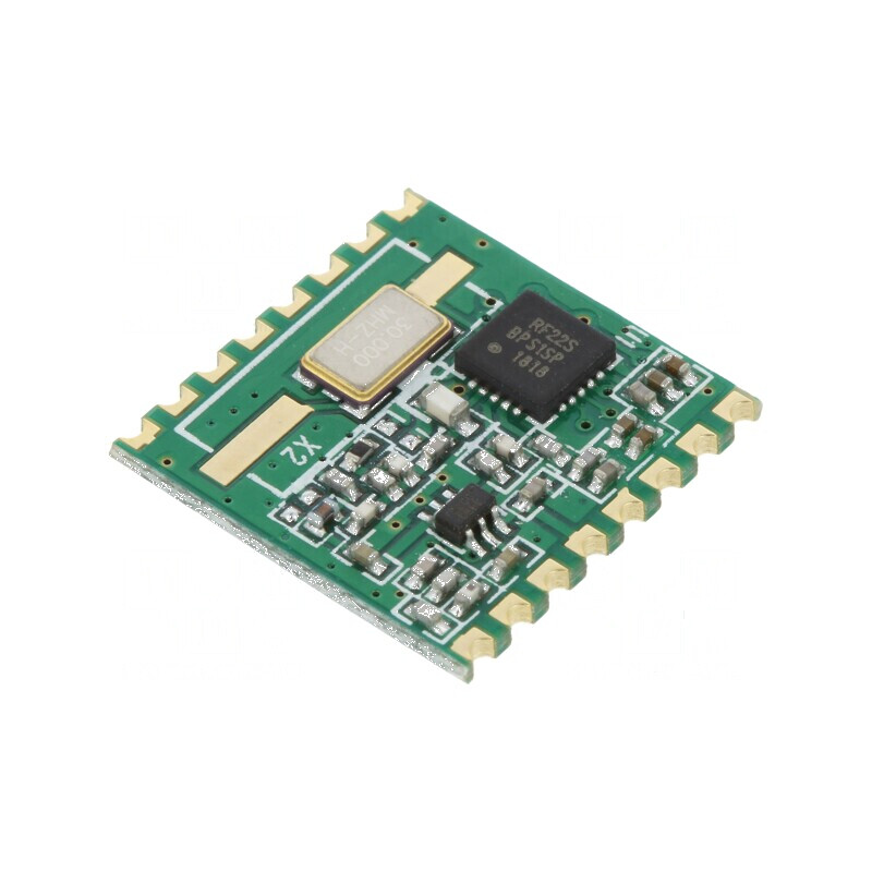Modul RF emiţător-receptor FM FSK 915MHz 20dBm | Electronic-mag.ro | Componente Electronice