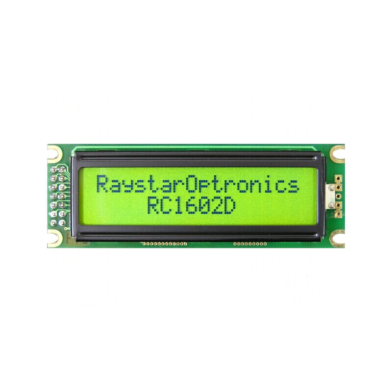 Afişaj LCD FSTN 16x2 Verde Alfanumeric cu LED PIN 14 | Electronic-mag.ro | Componente Electronice Afişaj LCD FSTN 16x2 Verde Alfanumeric cu LED PIN 14 | Electronic-mag.ro | Componente Electronice