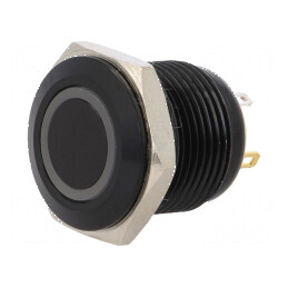 Comutator anti-vandalism SPST-NO 2A/36VDC IP65 roşu | Electronic-mag.ro | Componente Electronice