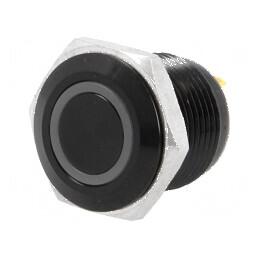 Comutator anti-vandalism SPST-NO 2A/36VDC IP65 galben | Electronic-mag.ro | Componente Electronice