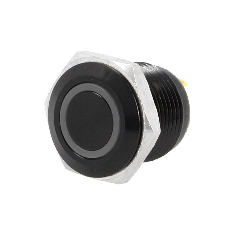 Comutator anti-vandalism SPST-NO 2A/36VDC IP65 galben | Electronic-mag.ro | Componente Electronice