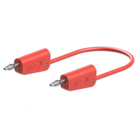 Cablu de măsurare 60VDC 30VAC 32A 1m roşu PVC | Electronic-mag.ro | Componente Electronice
