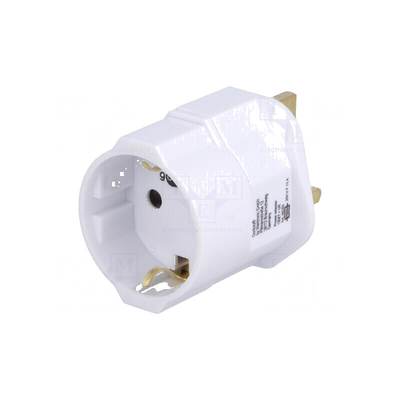 Adaptor Ştecher UK la EU cu Împământare | Electronic-mag.ro | Componente Electronice Adaptor Ştecher UK la EU cu Împământare | Electronic-mag.ro | Componente Electronice