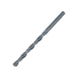 Burghiu metal Ø 4mm L 75mm oțel rapid HSS 10 buc HSS-R | Electronic-mag.ro | Componente Electronice