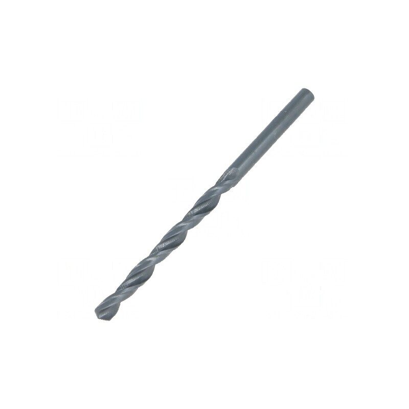 Burghiu metal Ø 4mm L 75mm oțel rapid HSS 10 buc HSS-R | Electronic-mag.ro | Componente Electronice
