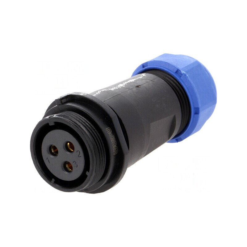 Mufă SP21 mamă IP68 30A 500V pentru lipire pe cablu | Electronic-mag.ro | Componente Electronice Mufă SP21 mamă IP68 30A 500V pentru lipire pe cablu | Electronic-mag.ro | Componente Electronice