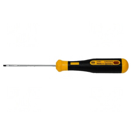 Şurubelniţă plată 2,5x0,4mm POWERline 75mm | Electronic-mag.ro | Componente Electronice