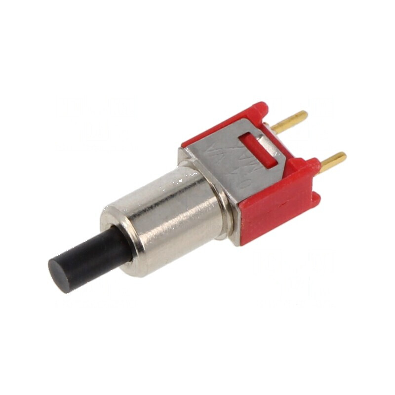 Comutator acţionat prin apăsare SPST 20mA/20VAC 1GΩ | Electronic-mag.ro | Componente Electronice