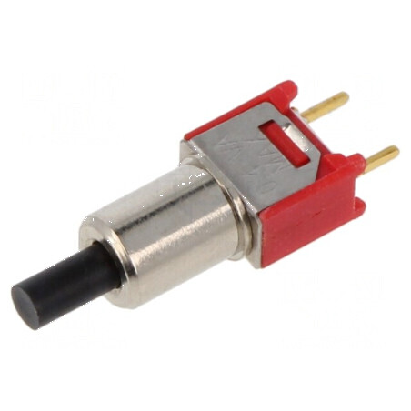 Comutator acţionat prin apăsare SPST 20mA/20VAC 1GΩ | Electronic-mag.ro | Componente Electronice