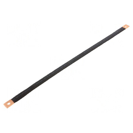 Trese bandă de împământare izolată 10mm², Ø1: 7mm, Ø2: 7mm | Electronic-mag.ro | Componente Electronice