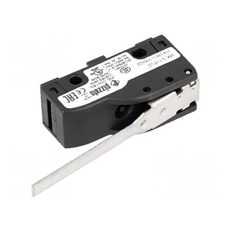 Microîntrerupător SNAP ACTION 6A 250VAC 5A 24VDC cu manetă | Electronic-mag.ro | Componente Electronice