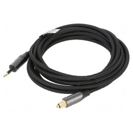 Cablu Toslink 3,5mm Mini - 3m, Mufă placată cu aur | Electronic-mag.ro | Componente Electronice