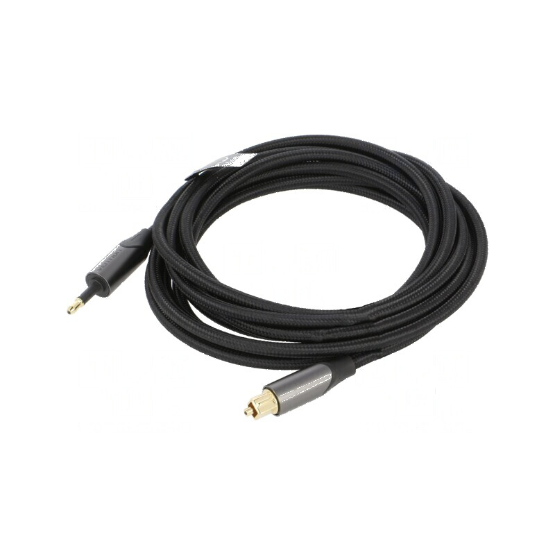 Cablu Toslink 3,5mm Mini - 3m, Mufă placată cu aur | Electronic-mag.ro | Componente Electronice Cablu Toslink 3,5mm Mini - 3m, Mufă placată cu aur | Electronic-mag.ro | Componente Electronice
