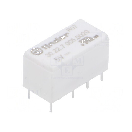 Releu electromagnetic DPDT 5VDC 3A | Electronic-mag.ro | Componente Electronice
