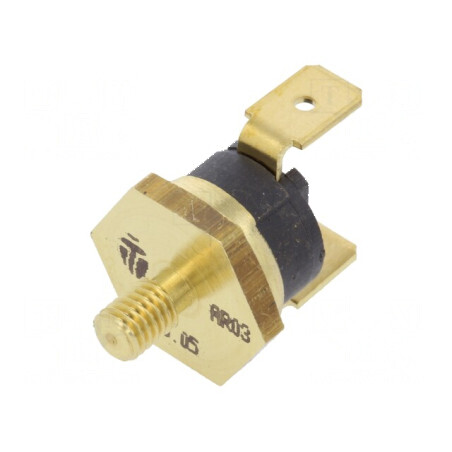 Termostat SPST-NC 180°C 16A 250VAC cu terminali 6,3mm | Electronic-mag.ro | Componente Electronice