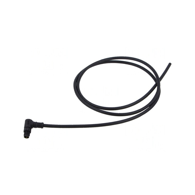 Conector M8 mufă tată unghi cabluri IP67 3 pini -20÷80°C | Electronic-mag.ro | Componente Electronice Conector M8 mufă tată unghi cabluri IP67 3 pini -20÷80°C | Electronic-mag.ro | Componente Electronice