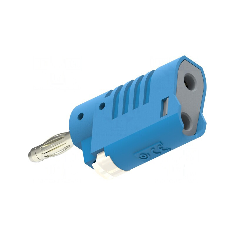 Conector banană 4mm 36A 30VAC 60VDC albastru neizolat | Electronic-mag.ro | Componente Electronice Conector banană 4mm 36A 30VAC 60VDC albastru neizolat | Electronic-mag.ro | Componente Electronice