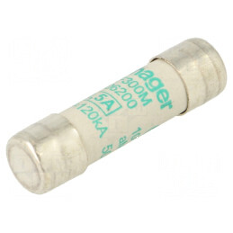 Siguranţă aM 500mA 500VAC 10x38mm | Electronic-mag.ro | Componente Electronice