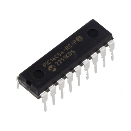 Microcontroler PIC 40MHz GPIO 2,5-6,25VDC THT PDIP18 | Electronic-mag.ro | Componente Electronice