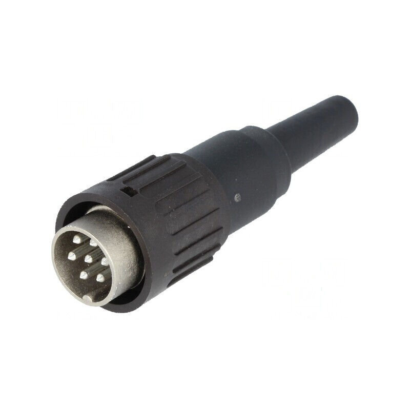 Conector DIN mufă tată 7 pini 360° cablu drept | Electronic-mag.ro | Componente Electronice Conector DIN mufă tată 7 pini 360° cablu drept | Electronic-mag.ro | Componente Electronice