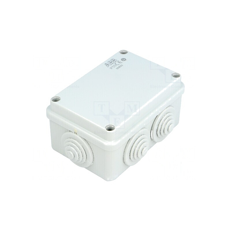 Carcasă cutie conexiuni 70mm x 105mm x 50mm pentru perete | Electronic-mag.ro | Componente Electronice Carcasă cutie conexiuni 70mm x 105mm x 50mm pentru perete | Electronic-mag.ro | Componente Electronice