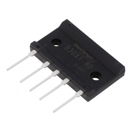 Punte redresoare trifazat Urmax 800V 30A 300A THT | Electronic-mag.ro | Componente Electronice
