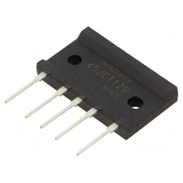 Punte redresoare trifazat Urmax 1,2kV 45A 450A THT | Electronic-mag.ro | Componente Electronice