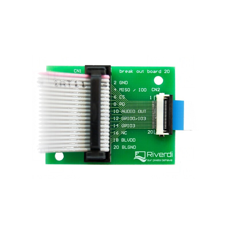 Adaptor ZIF 20pin - Soclu Compatibil | Electronic-mag.ro | Componente Electronice