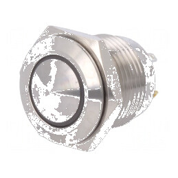 Comutator anti-vandalism SPST-NO 2A/36VDC IP65 albă | Electronic-mag.ro | Componente Electronice