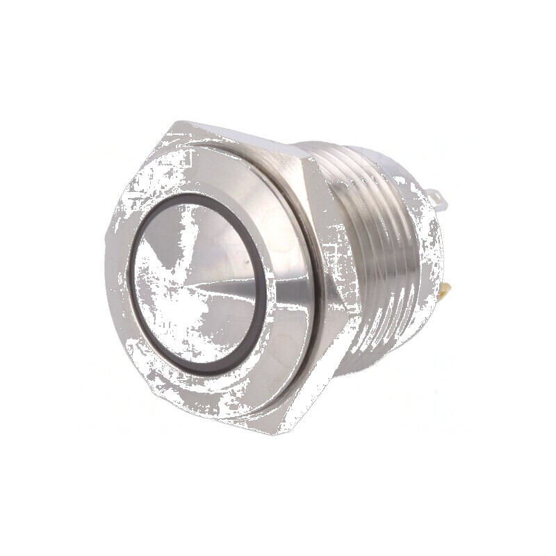 Comutator anti-vandalism SPST-NO 2A/36VDC IP65 albă | Electronic-mag.ro | Componente Electronice