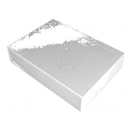 Carcasă ABS gri cu panou 190mm x 136mm x 42mm | Electronic-mag.ro | Componente Electronice