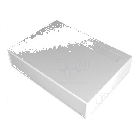 Carcasă ABS gri cu panou 190mm x 136mm x 42mm | Electronic-mag.ro | Componente Electronice
