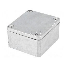Carcasă universală din aluminiu 58mm x 64mm x 35mm | Electronic-mag.ro | Componente Electronice
