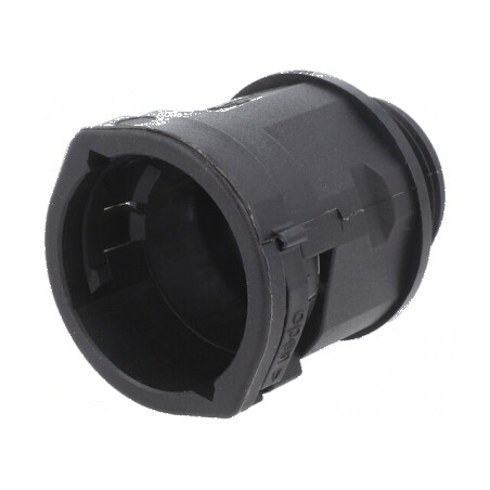 Conectori finali drepţi filet metric exterior poliamidă 6 | Electronic-mag.ro | Componente Electronice