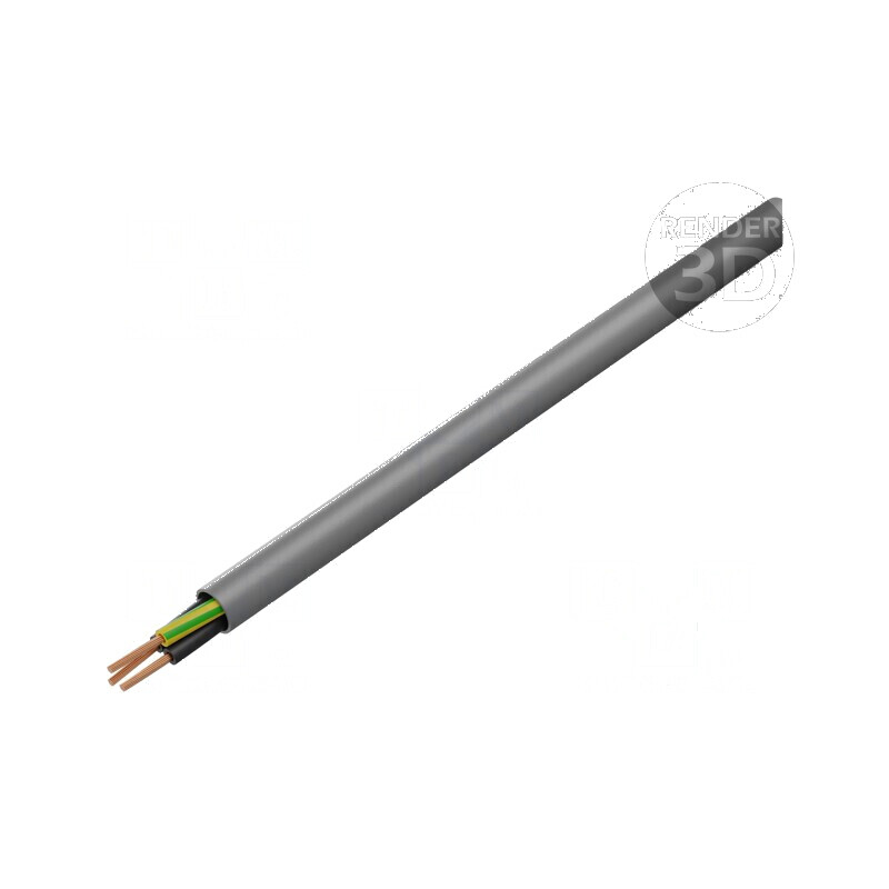 Cablu JZ-500 HMH 3G4mm2 neecranat 300V 500V gri | Electronic-mag.ro | Componente Electronice