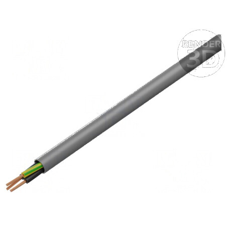 Cablu JZ-500 HMH 3G4mm2 neecranat 300V 500V gri | Electronic-mag.ro | Componente Electronice